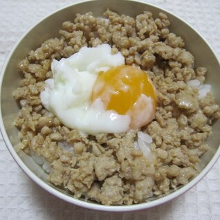 ♪鶏のそぼろ丼♪